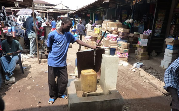 Bo market, Sierre Leone