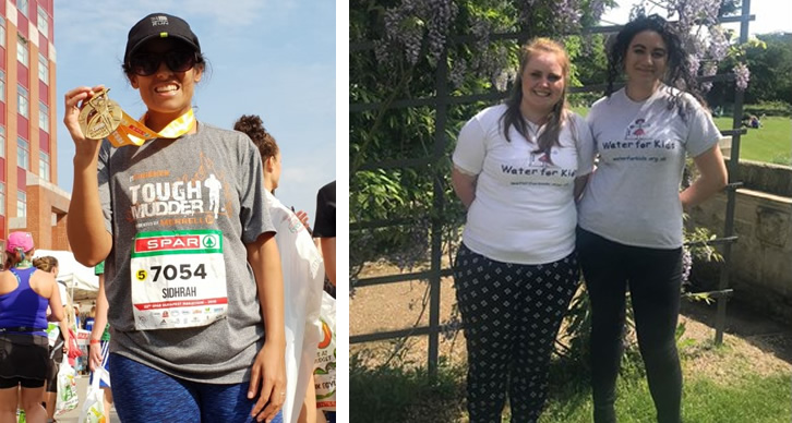 Sidhrah Naeem, Mary McLaughlin and Rose Dindol