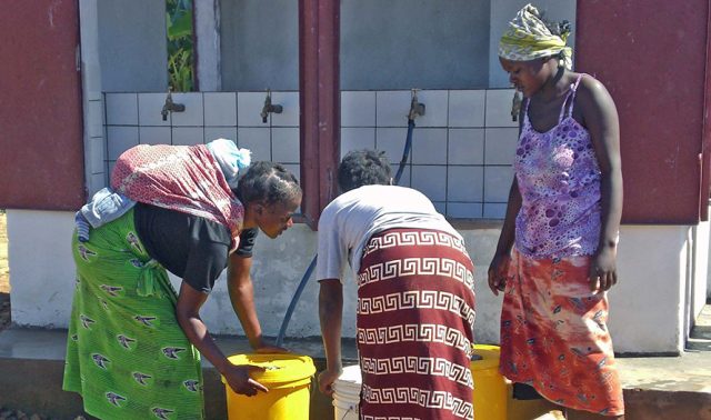 Fumbelo water kiosk