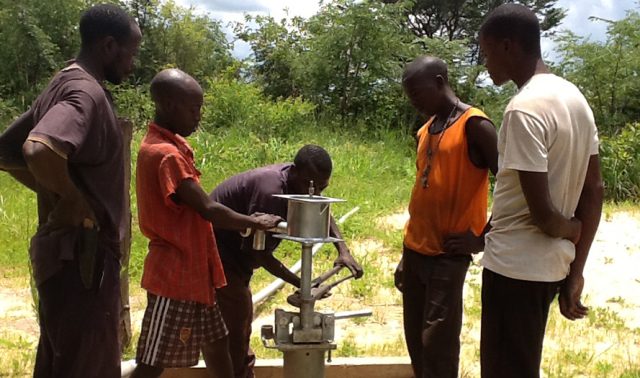 Kalukundwe pump repair