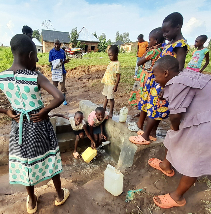 Busambira spring protection